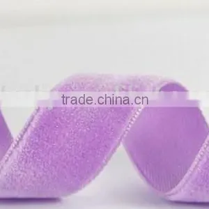 Decorative Single/Double Face Make Bow Printed Velvet Ribbon thumbnail-2