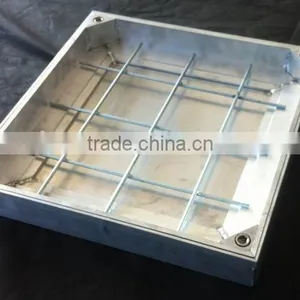 Aluminum Recessed Manhole Covers-B8-Alum Size 200*200 up to 1000*1000mm thumbnail-1