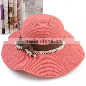 Promotion With Custom Printed Logo Good Quality Custom Made Panama Straw Hats thumbnail-4