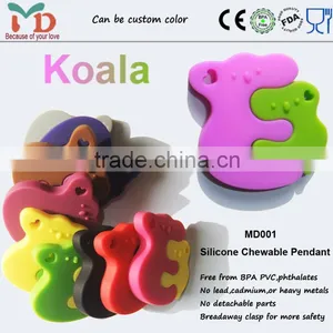 Best Teething Rings/Mom Wearing Necklace Teething Baby thumbnail-1