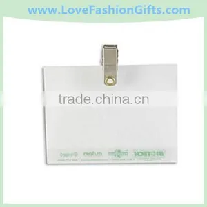 Biodegradable Badge Holder With Clip thumbnail-1