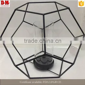 Fashionable Garden Decorative Mosaic Glass Candle Holders thumbnail-1