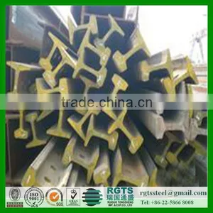 Cheapest 55Q,50Q,Q235 30 Kg/m Light Steel Railway thumbnail-1