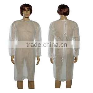 Disposable Waterproof Isolation Laboratory Gown thumbnail-2