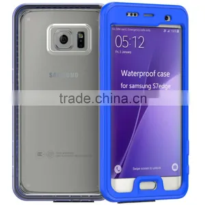 Luxury Waterproof Shockproof Clear Phone Case Cover For Samsung Galaxy S7 S7 Edge thumbnail-3