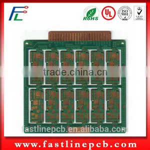 High Quality Multilayer Gold Finger Blue Solder Mask PCB Manufacturer thumbnail-5