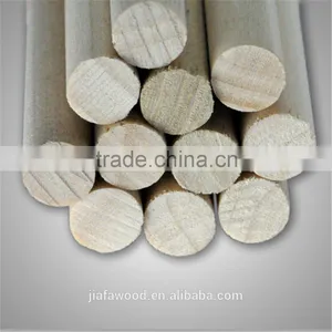 Straight Round Thick Wooden Stick Broom and Mop Sticks thumbnail-6