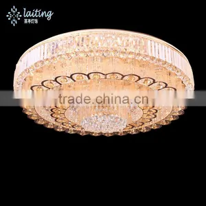 2016 New Hot Sale Round Modern Crystal Led Ceiling Lamp for Office thumbnail-4