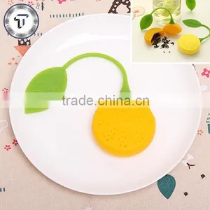 FOOD GRADE SILICONE LEMON TEA INFUSER thumbnail-1