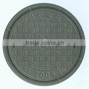 Ductile Cast Iron Single Seal Solid Top Square Manhole Cover and Frame EN124 B125,C250,D400 thumbnail-1