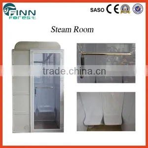 2 People Use Fashionable Disign Acrylic Material Wet Steam Outdoor and Indoor Home Steam Room Kits thumbnail-1