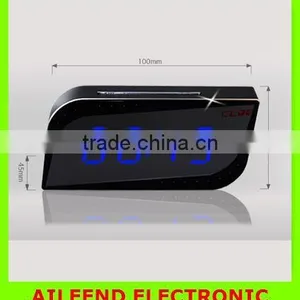 HD 720P H.264 Wide Angle Lens WIFI Alarm Clock ,Motion Detection SPY WIFI Alarm Clock Camera thumbnail-1