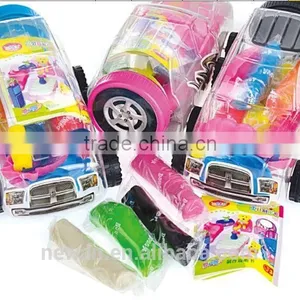 9 Colors Play Dough in a Pvc Car-shaped Case thumbnail-1