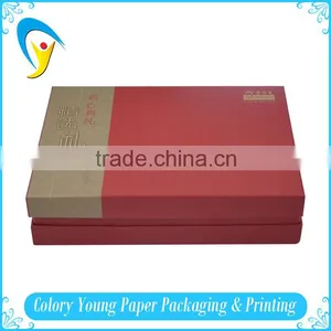 Manufacture Red Cardboard Cosmetic Packaging Paper Hat Box thumbnail-1