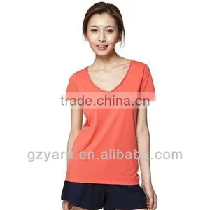 Ladies t Shirt Printed Plain Blank t Shirt Women thumbnail-4