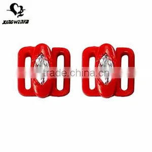 Underwear Accessories Plastic Clasp Buckle With Rhinestones thumbnail-3