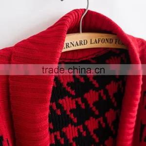 100% Polyester Knitted Sweater thumbnail-3