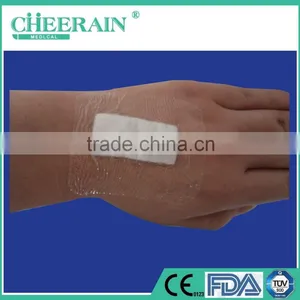 Medical Disposable Transparent Waterproof Wound Dressing With Pad thumbnail-1