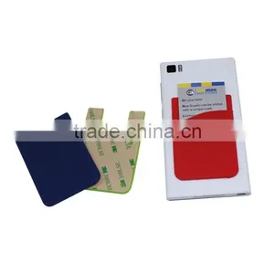 3m Sticker Silicone Smart Wallet,silicone Card Holder ,silicone Smart Phone Wallet thumbnail-3