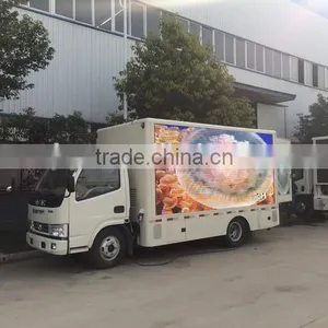 Factory Price New Design Top Sell P10 Waterproof Screen Full Color Led Advertising Truck thumbnail-2