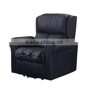 New Fashion Black Leather Living Room Furniture Recliner Chair thumbnail-2