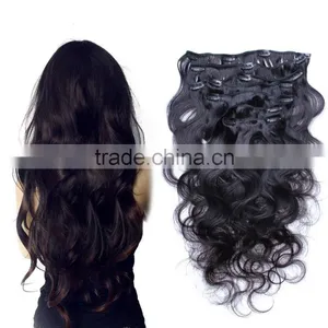 Brazilian Remy Hair Clip in Hair Extension Brazilian Hair Extension Quality Choice thumbnail-4