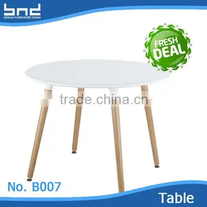 Wood Round Dining Table Hot Sale thumbnail-1