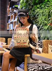 Hot Selling Canvas Bags Women Backpack thumbnail-3