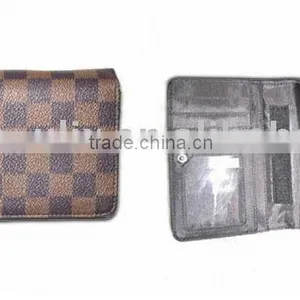 PU Women's Wallet With Four Business Card Pocket, Made of PU and Genuine Leather thumbnail-1
