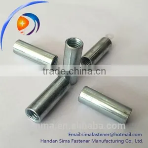 Zinc Plated Steel Round Threaded Nut thumbnail-2