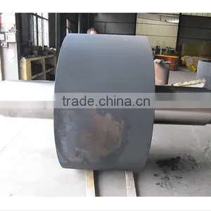 Carbon Steel Casting Support Roller With Shaft thumbnail-3