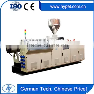 German Technology PS65/28 High Output Parallel Twin Screw PVC Plastic Profile/ Pipe Extruder thumbnail-1