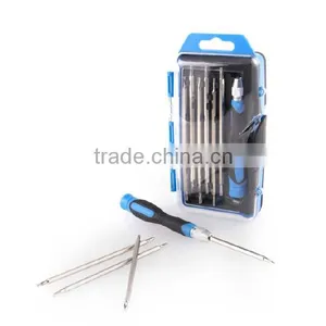 7 Pcs Precision Screwdriver and Hand Drill Set thumbnail-1