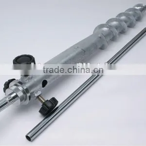 Metal Screw Ground Spike For Flag Poles, Soft Ground Spike, Ground Spike Anchor thumbnail-1
