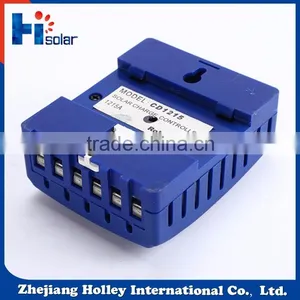 High Quality Connect Battery and Solar Panel 10a China PWM Solar Charge Controller 12 / 24V thumbnail-3