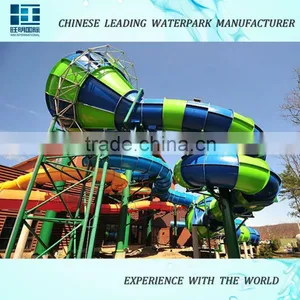 2015-2016 Canton Fair Top Amusement Water Park Fiberglass Water Slides ODM thumbnail-1