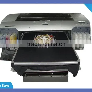 Multi Color Flatbed Printer for t Shirt/digital Flatbed Printer for Garment. thumbnail-1