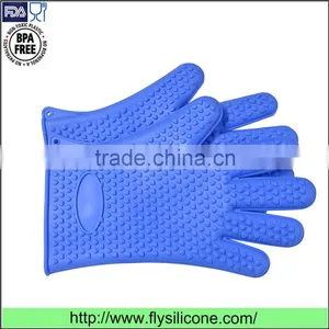 Best Quality Heat Resistant Silicone Kitchen Glove for Cooking thumbnail-2