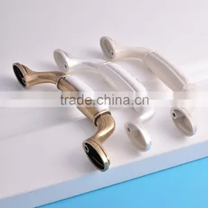 Export Europe Oriental Classical Fancy Zamak Ceramic Furniture Cabinet Kitchen Pull Handles Home Decorative Classical Knob thumbnail-4