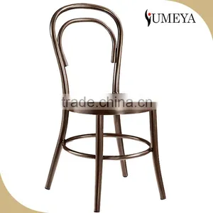 Classic Furniture Garden Chair Stackable Bar Aluminum Bistro Chair thumbnail-1