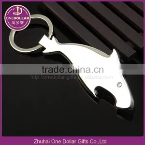 Cool Metal the Shark Model Bottle Opener Key Chain thumbnail-2