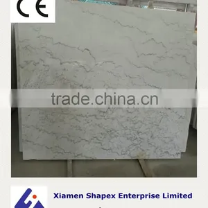 Chinese Guangxi White Marble Slab thumbnail-6