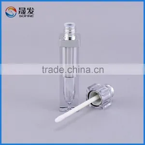 Shantou Cylinder Clear Round Makeup Lip Gloss Tube thumbnail-2