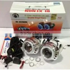 Hot!!!High Brightness 3inch HQI Hid Projector Dual Angel Eye on Promotion thumbnail-2