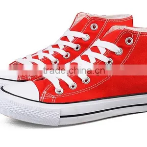 2016Fashion High Top Sneakers Unisex Canvas Shoes Lace up Shoes thumbnail-4