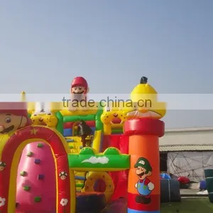 PVC Material Super Mario Slides Bouncer thumbnail-6