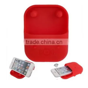 Eco-friendly Silicone Cellphone Speakers thumbnail-1