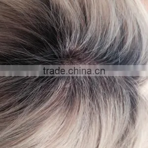Factory Price Human Remy Hair New Style Toupee thumbnail-3