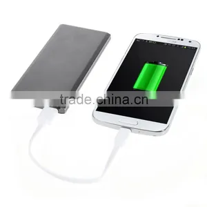 8000mAh Metal Power Bank Charger Dual USB Output Shake Control for IPhone/for Samsung/for Sony/for HTC/ for Xiaomi thumbnail-4