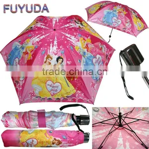 3 Foliding Slim Pencil Mini Umbrella With Bag thumbnail-1